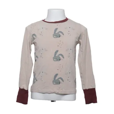 Långärmad t-shirt (Beige, Grå, Röd) från Geggamoja Bambu, Elastan, Ekologisk bomull