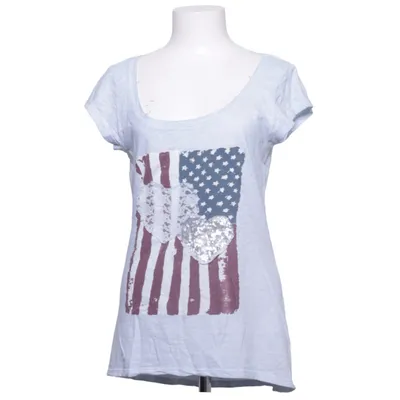 T-shirt (Flag Heart Round) de Key Largo Coton