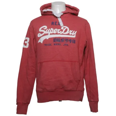 Capuchon sweater (Rood) van Superdry Katoen, Polyester