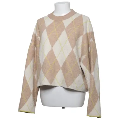 Sweater (Beige, Yellow) from Pringle of Scotland x H&M Acrylic, Elastane, Polyester, Wool