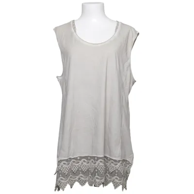 Tank Top (Beige) from Body Needs Cotton, Elastane