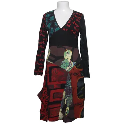 Dress (Black, Multicolored) from Desigual Cotton