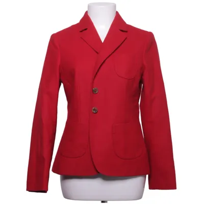 Blazer (Red) from Revers Cashmere, Polyamide, Wool