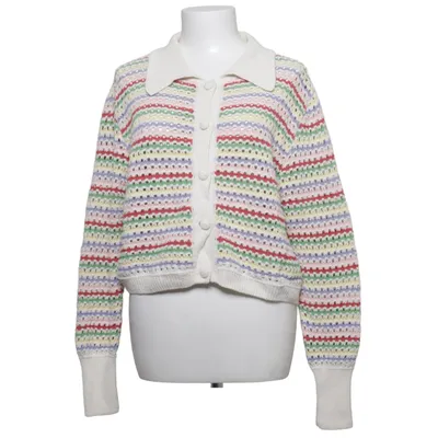 Kofta (Vit, Flerfärgad) från Zara Bomull, Polyester, Viskos