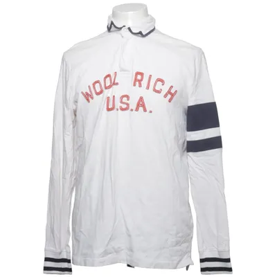 Maillot de rugby (Blanc, Rouge, Bleu) de Woolrich Coton