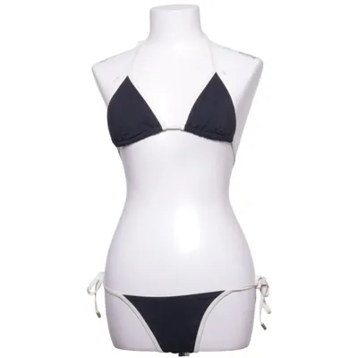 Bikini (Black, White) from Monday Swimwear Elastane, Polyamide