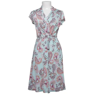 Robe portefeuille (Bleu, Multicolore) de Stockholms Klänningsfabrik Élasthane, Polyester