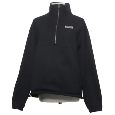Sweatshirt (Noir) de Pure Waste Coton recyclé, Polyester recyclé