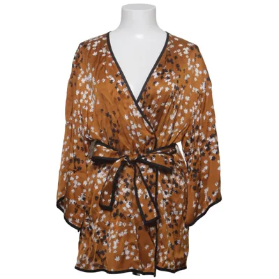 Bluse (Brun, Flerfarvet, Gul) fra Dagmar Viscose