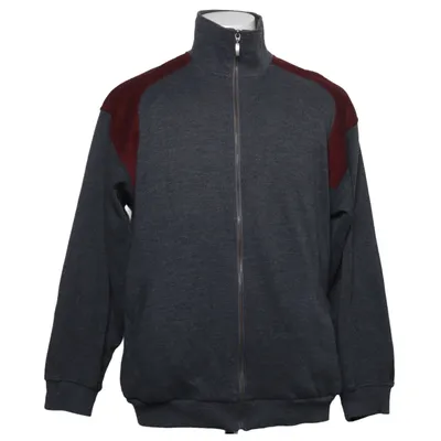 Cardigan (Gray, Red) from Monello Cotton, Polyester