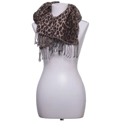 Scarf (Brown, Beige) from Passigatti Viscose, Wool
