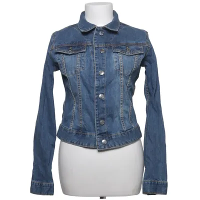 Denim jacket (Blue) from Milla Cotton, Elastane