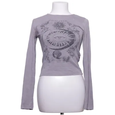 Langarmshirt (Grau) von Reclaimed Vintage Baumwolle