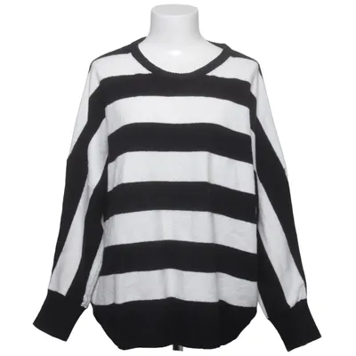 Tröja (Svart, Vit) från XLNT by KappAhl Akryl, Bomull, Elastan, Polyester