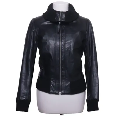 Leather jacket (Black) from Rock'n Blue Leather, Polyester