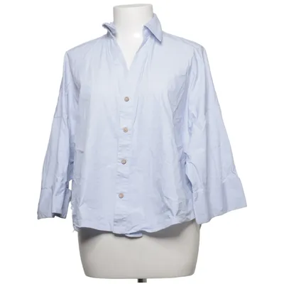 Chemise (Bleu) de Zara Coton, Élasthane, Polyester