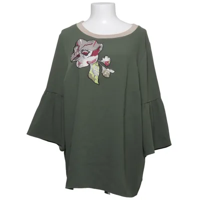 Top (Green, Multicolored) from Alessa W Collection Polyester