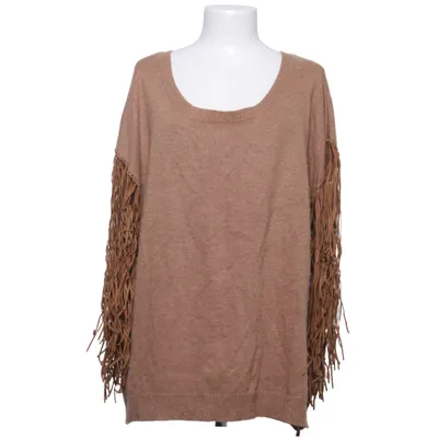 Slipover (Brown) from Strass Cashmere, Cotton, Wool