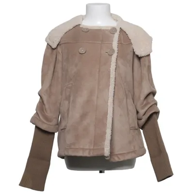 Shearling jacket (Brown) from Kookaï Polyester