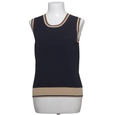 Slipover (Blå, Beige) fra Elégance Polyamid, Viscose