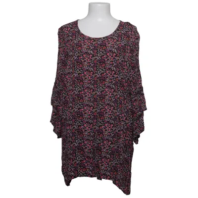 Top (Black, Multicolored) from Zizzi Viscose