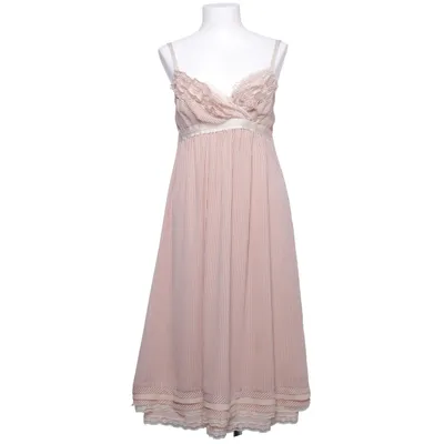 Robe (Marron, Blanc) de Nienhaus Polyester