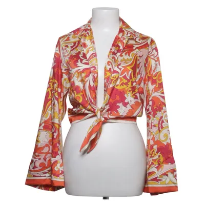 Blouse (Red, Pink, Yellow, Multicolored) from Zara Polyester