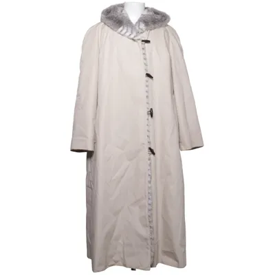 Winter coat (Beige, Gray) from Lacoda Faux fur, Polyester