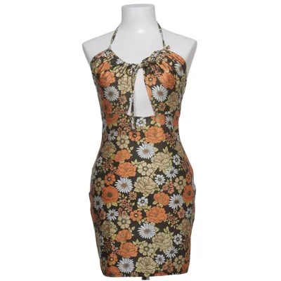 Dress (Green, Orange, White) from Miss Selfridge Elastane, Polyester