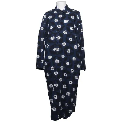 Skjortklänning (Blå, Svart, Vit, Flerfärgad) från Marimekko x Uniqlo Bomull, Viskos