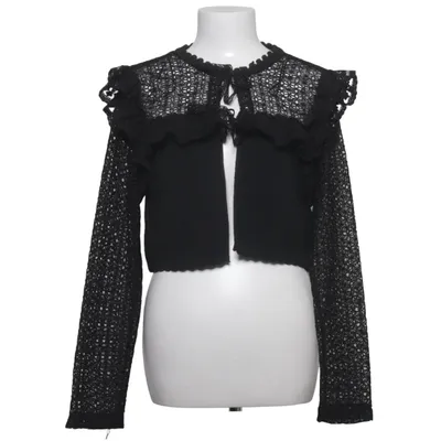 Cardigan (Noir) de Zara Coton, Polyester