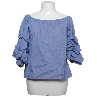 Topp (Blå) från Zara Woman Bomull, Elastan, Polyamid