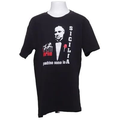 T-shirt (Zwart) van More Katoen