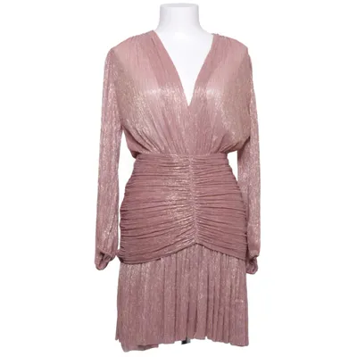 Jurk (Roze, Goud) van Maje Elastaan, Polyamide, Polyester