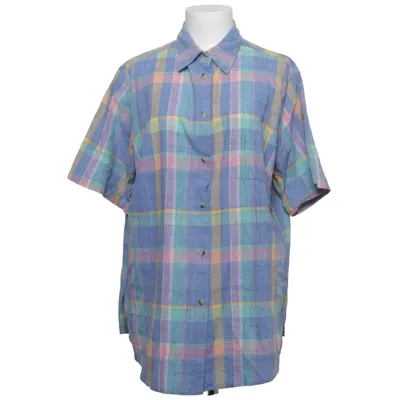 Chemise à manches courtes (Bleu, Multicolore) de Maria Bellesi Coton