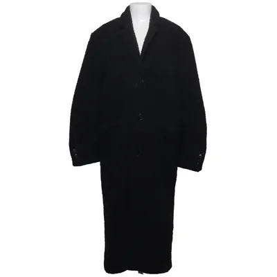 Frakke (Sort) fra Weekday Polyester, Viscose, Uld