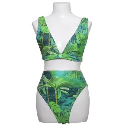 Bikini (Vert, Multicolore) de ASOS Swim Élasthane, Polyamide, Polyester