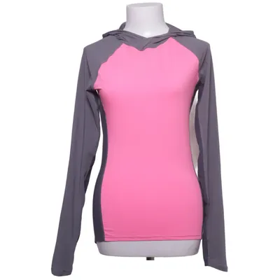 Sweat à capuche (Rose, Gris) de H&M Sport Élasthane, Polyester