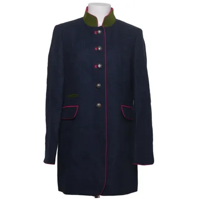 Jas (Blauw) van Daniels & Korff Katoen, Linnen, Viscose