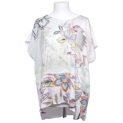 Top (White, Multicolored) from Taifun Cotton, Polyester