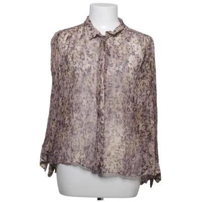 Blouse (Violet, Beige, Multicolore) de Massimo Dutti