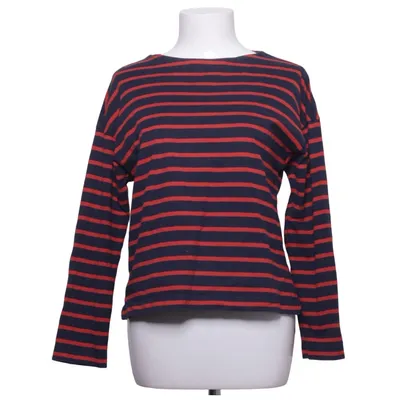 Lange mouwen shirt (Blauw, Oranje) van Uniqlo Katoen