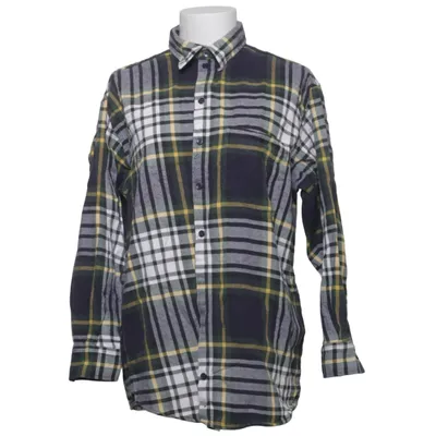 Flanellskjorta (Blå, Gul, Vit, Grön) från Casual by Lindex Bomull