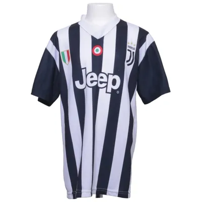 Football jersey (Black, White) from Juventus Polyester
