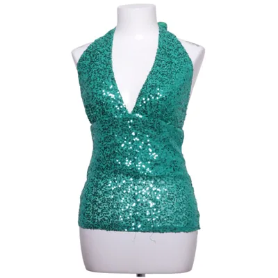 Neckholder Top (Grün) von Cotton Club Elasthan, Polyamid, Polyester