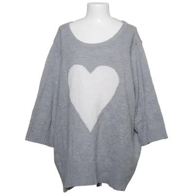 Pull-over (Gris, Blanc) de Maite Kelly x Bonprix Acrylique