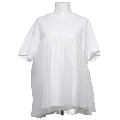 Top (White) from Friful Cotton, Elastane, Polyester