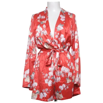 Combinaison (Deep V-Neck Satin Playsuit) de Hannalicious x NA-KD Polyester