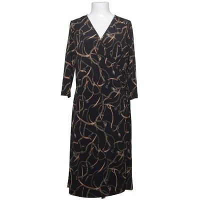Wrap dress (Black, Multicolored) from Couture Line Elastane, Polyester