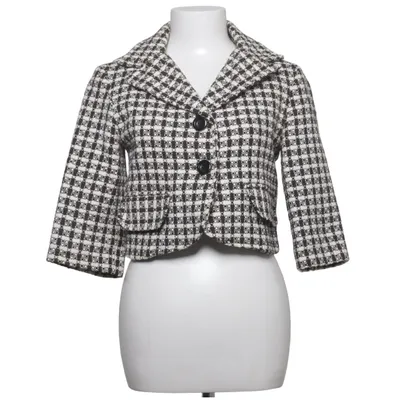 Blazer (Zwart, Wit) van Strawberry Katoen, Polyester